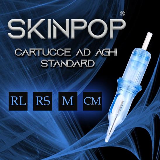 SKINPOP - Cartucce ad Aghi Standard - ROUND SHADER