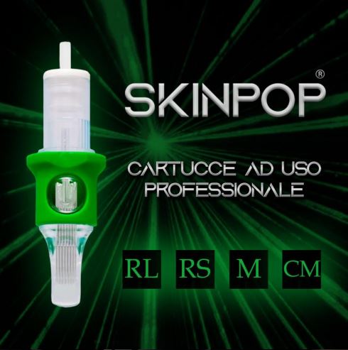 SKINPOP - Cartucce ad uso professionale - ROUND LINER